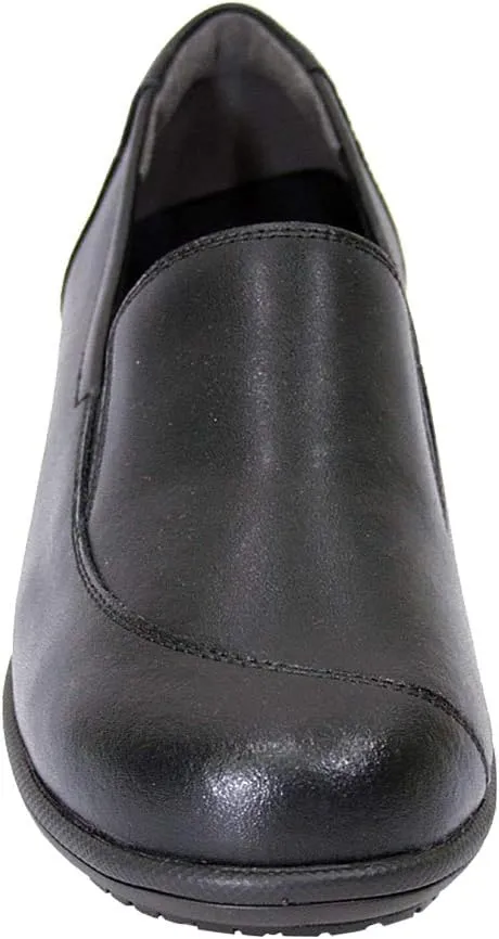 24 Hour Comfort Peggy Women's Wide Width Slip-On Leather Loafers