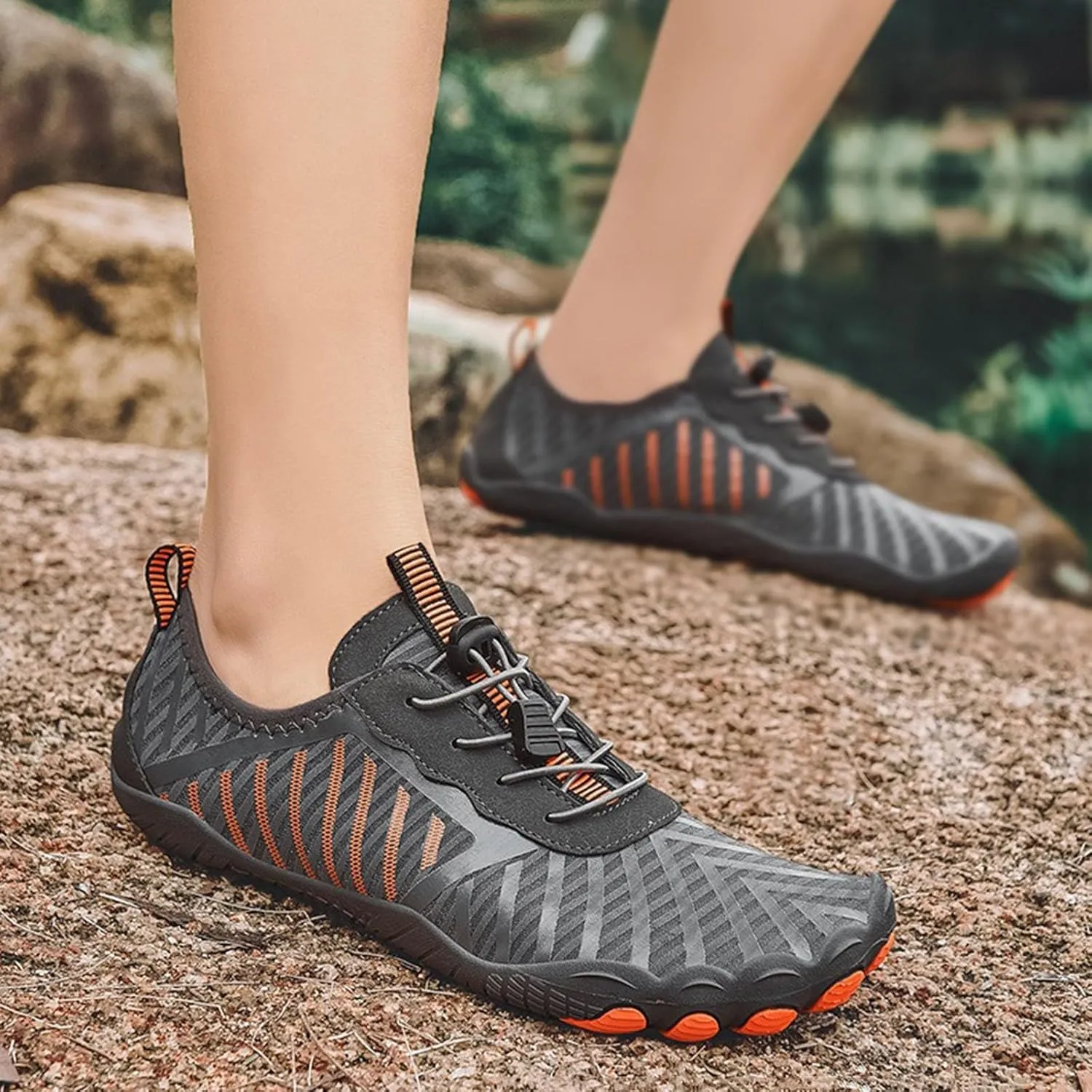 Breathable Quick-Dry Wading Shoes for Women Men Lightweight Hiking Footwear Minimalist Water Swim Shoes
