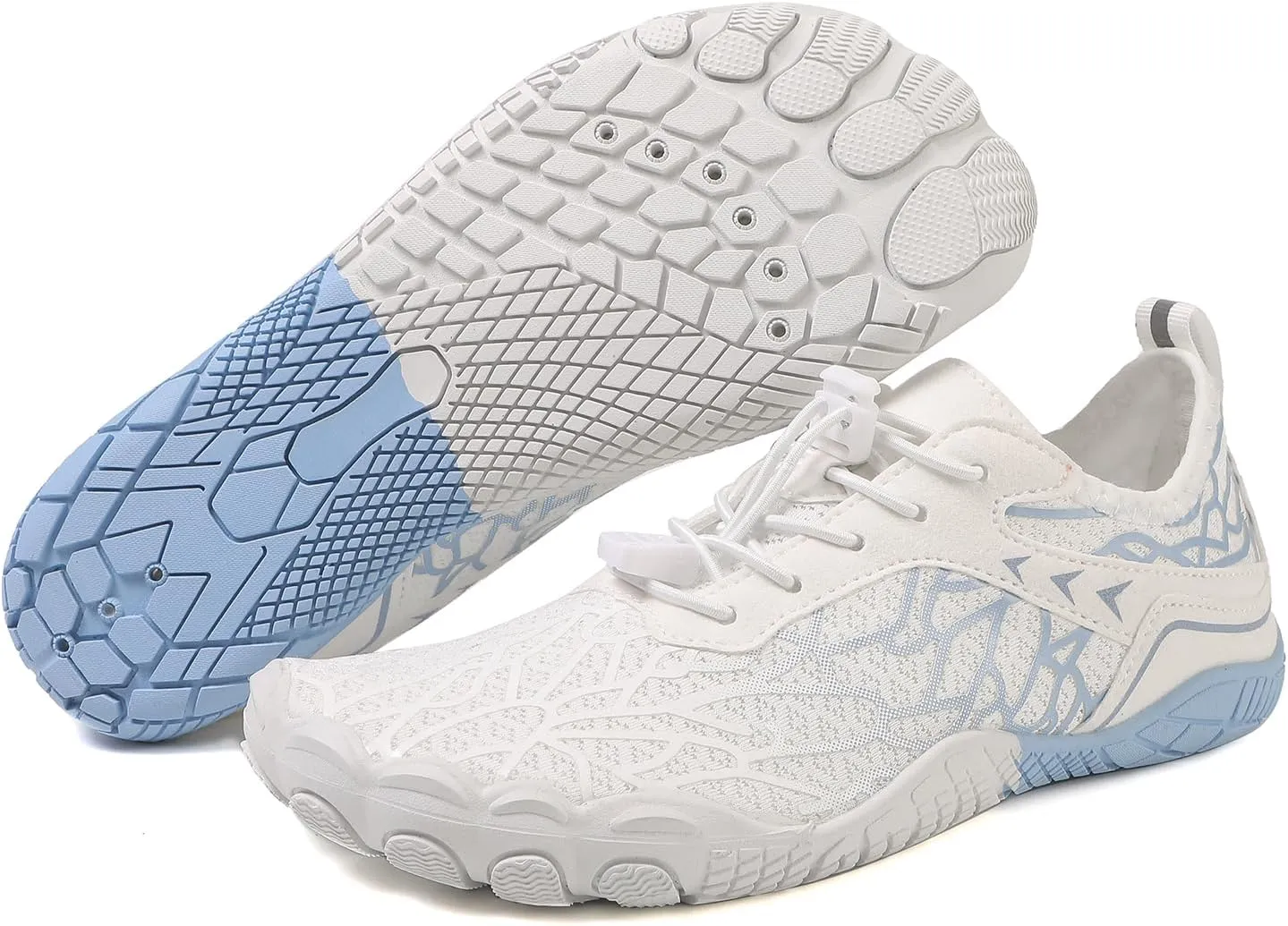 Canbebig Barefoot Shoes Women & Men Non-Slip Athletic Footwear Wide Toe Box Healthy Barefoot Shoes Breathable Running Shoe Unisex Outdoor Hiking Footwear