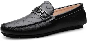 Comfort Soft Men Oxford Shoes Men's Slip-On Loafers Patent Leather Wedding Dress Shoes for Business Formal