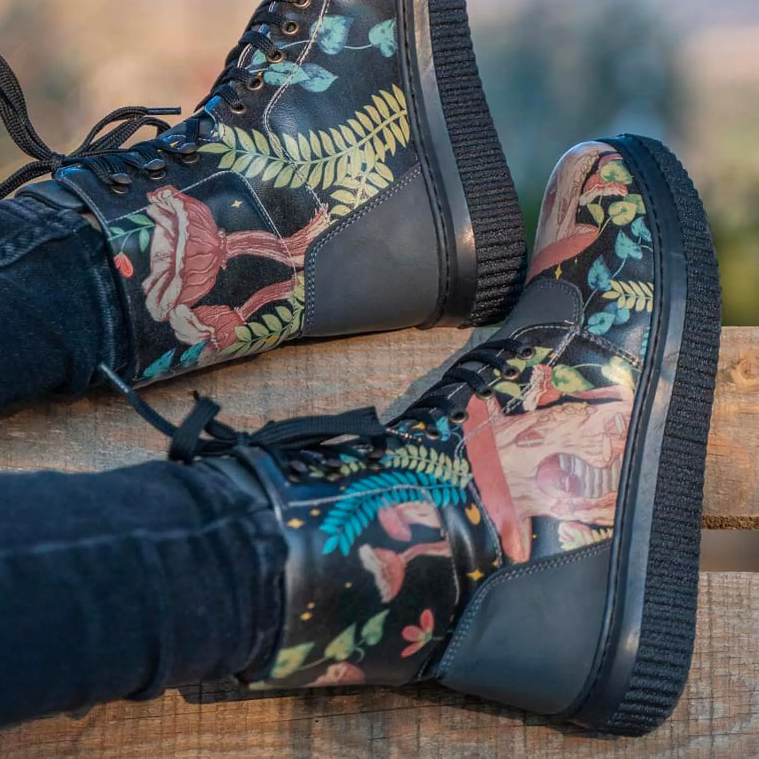 Future Boots for Women - Vegan Leather and Handmade Platform Boots for Women