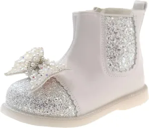 Girl Boots Girls Boys Snow Boots Outdoor Warm Comfortable Non Slip Mid Calf Padded Small Big Kids High Top Ankle Boots