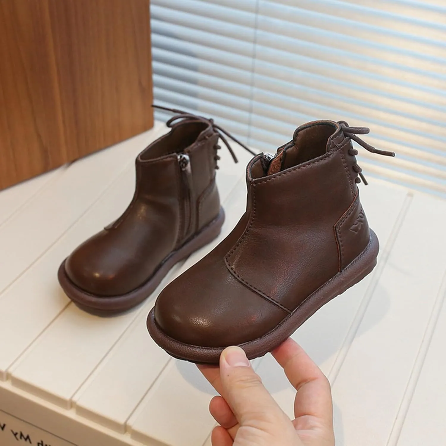 Girls Boots Ankle Boots Girls And Boys Children's Casual Shoes Mesh Soft Sole Breathable Sports Short Boots Round Toe