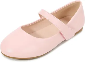 Girls Dress Shoes Patent Leather Ballet Flats Wedding Party School Uniform Shoes Little Girls Flower Girl Shoes