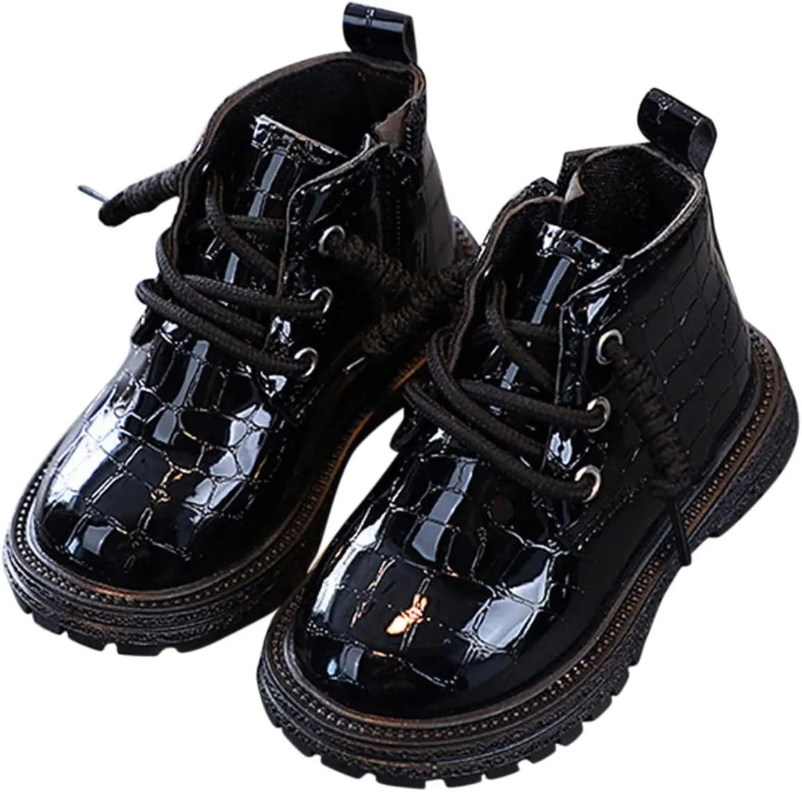 Girls Riding Boots Fashion All Seasons Children Boots For Boys And Girls Ankle Boots Water Proof PU Leather Fall Boots