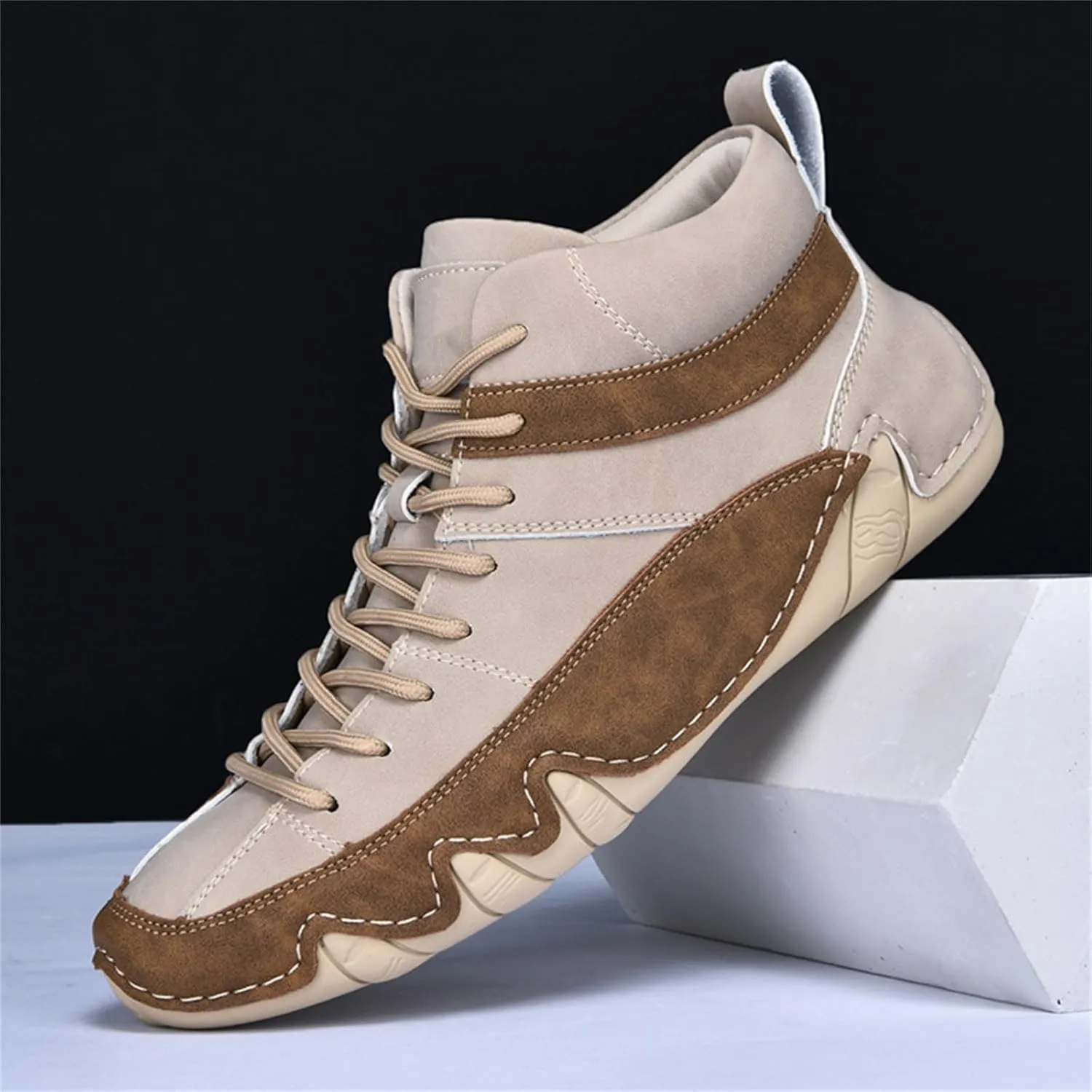 High Top Sneakers for Women Men Dress Shoes Mens Casual Sneakers Lightweight Wide Toe Box Trendy Casual Loafers for Women Comfort Women's Sneakers with Arch Support