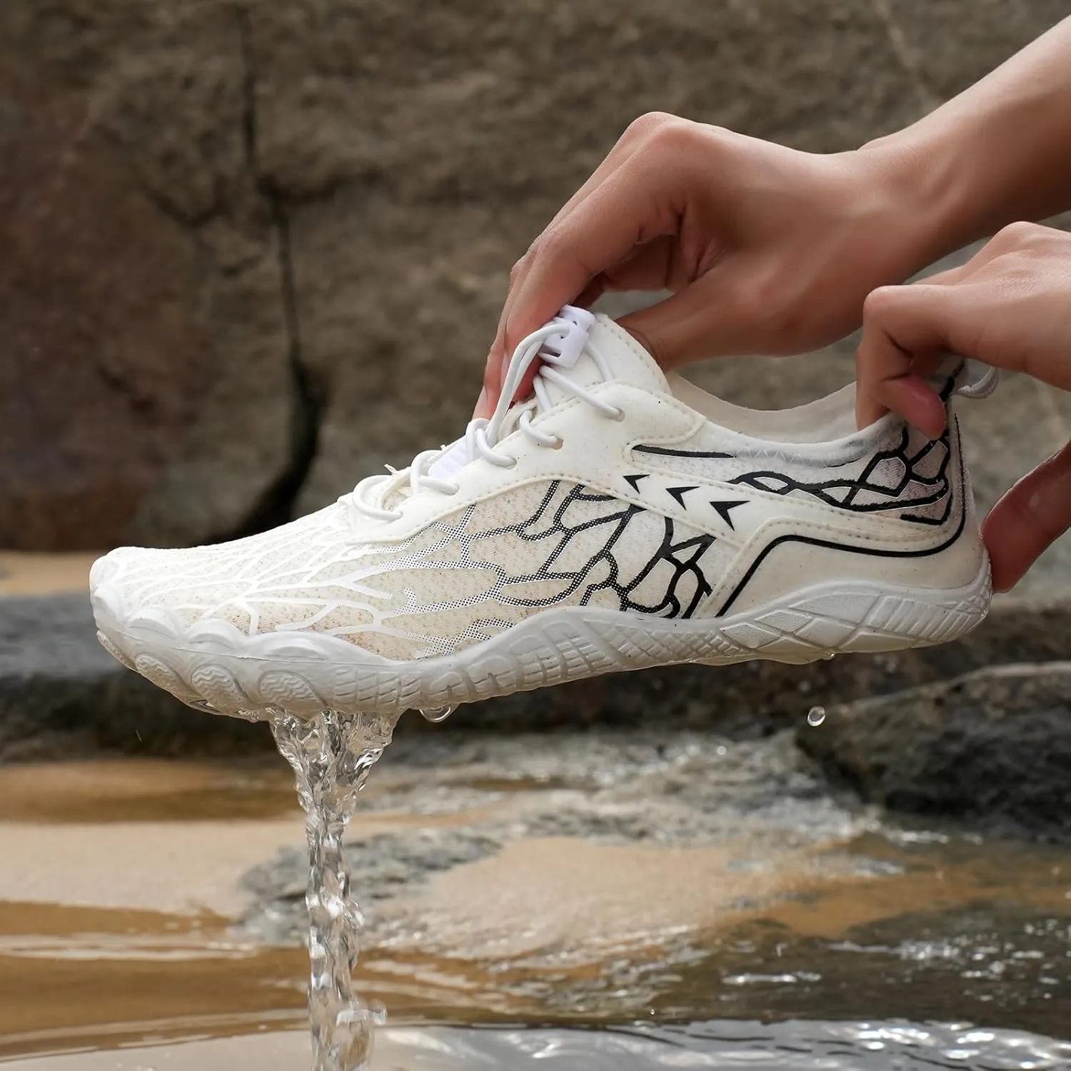 Hiking Footwear Barefoot Womens Mens, Pro - Healthy & Non-Slip Barefoot Shoes Unisex, Wide Toe Box Shoes for Men Women, Lightweight Breathable Outdoor Athletic Hike Shoe