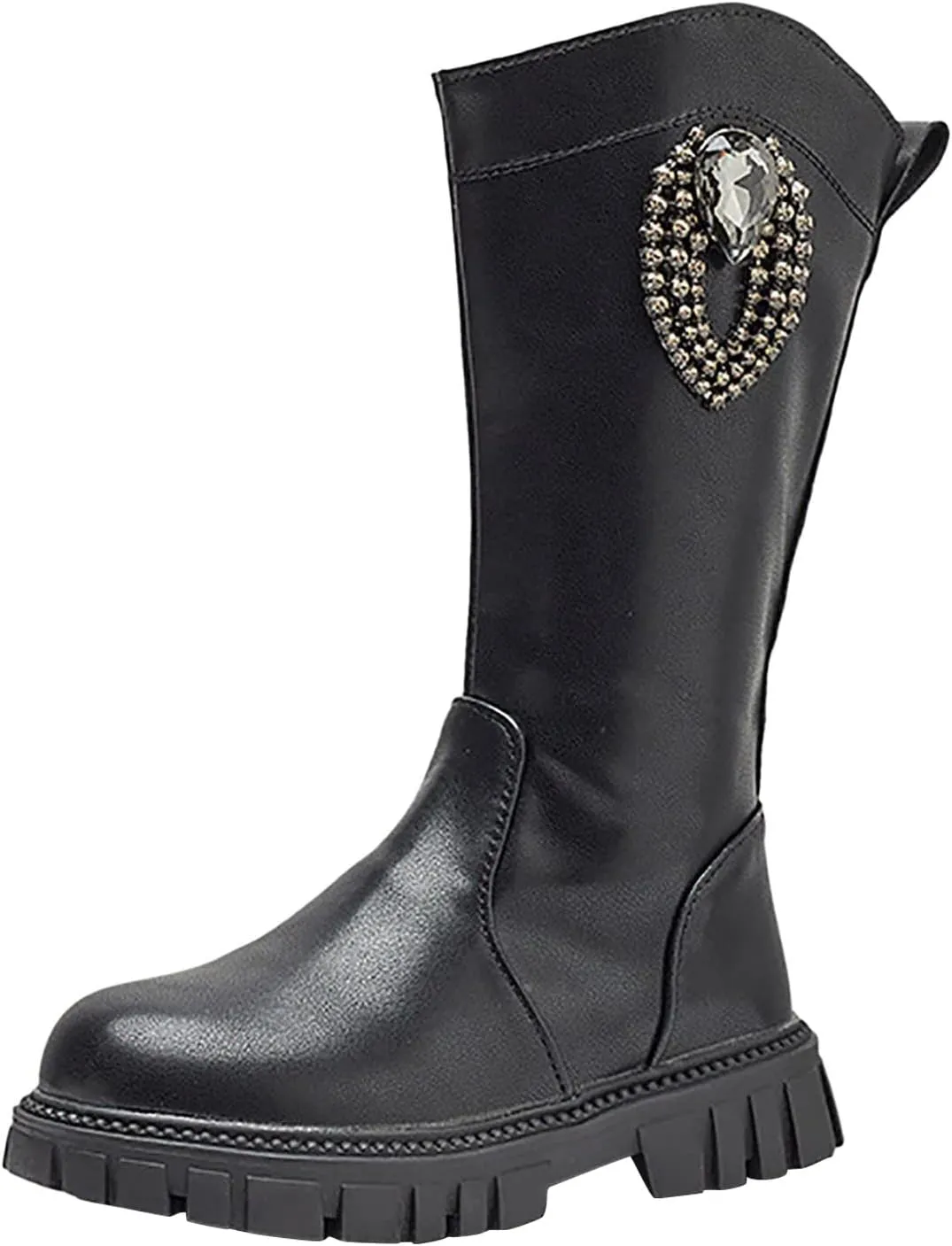 Kids Ankle Boots Toddler Girls Boots Little Kid Knee High Fashion Boot Shoes Long Tube Boots Fashion Walking Boot