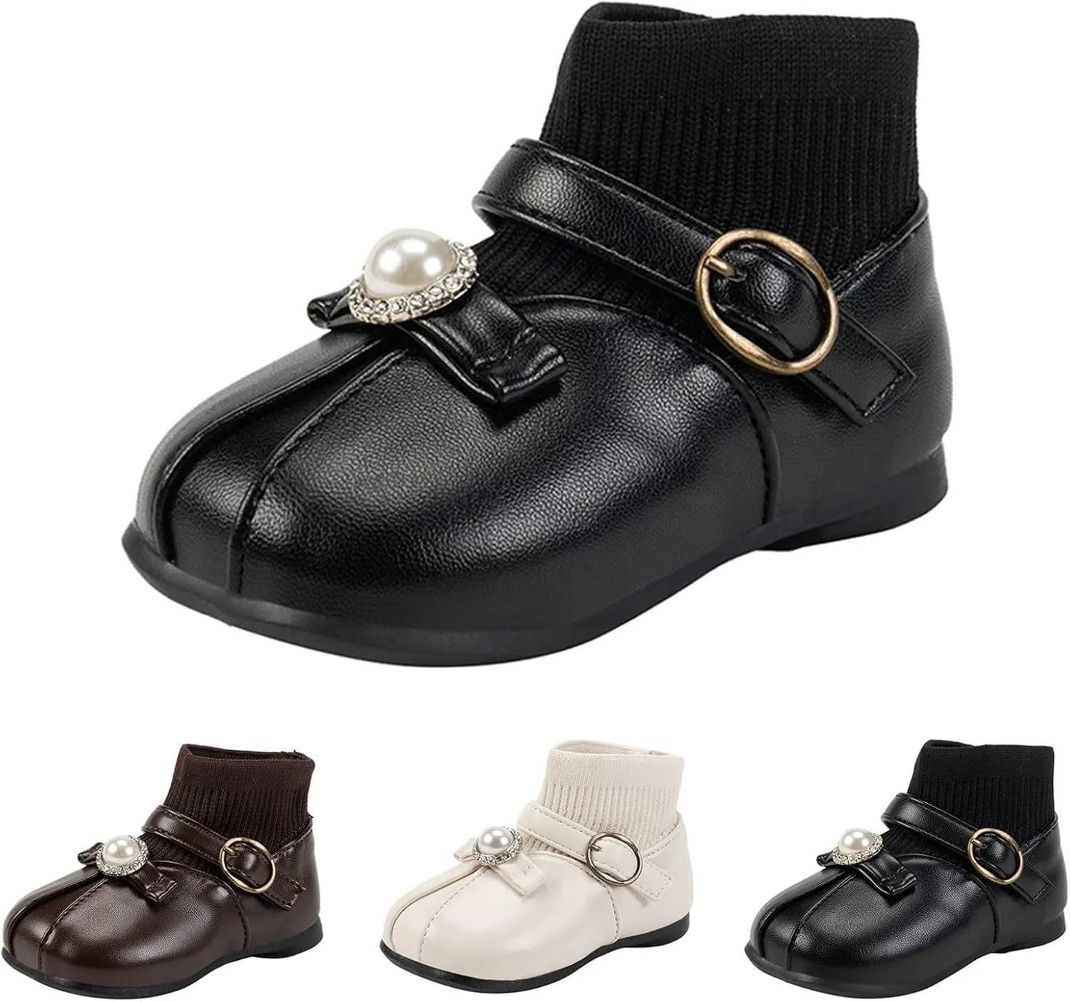 Kids Girls Ankle Bootie Girls Spring Autumn Winter Short Boots Little Girl Flying Woven Princess Classic Hiking Boots