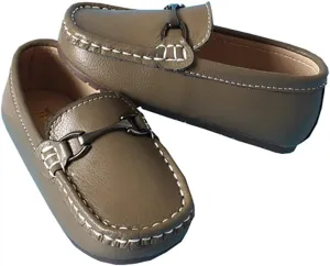 Kids Slip On Boys Dress Shoes PU Leather Loafers for Toddler Boys Girls