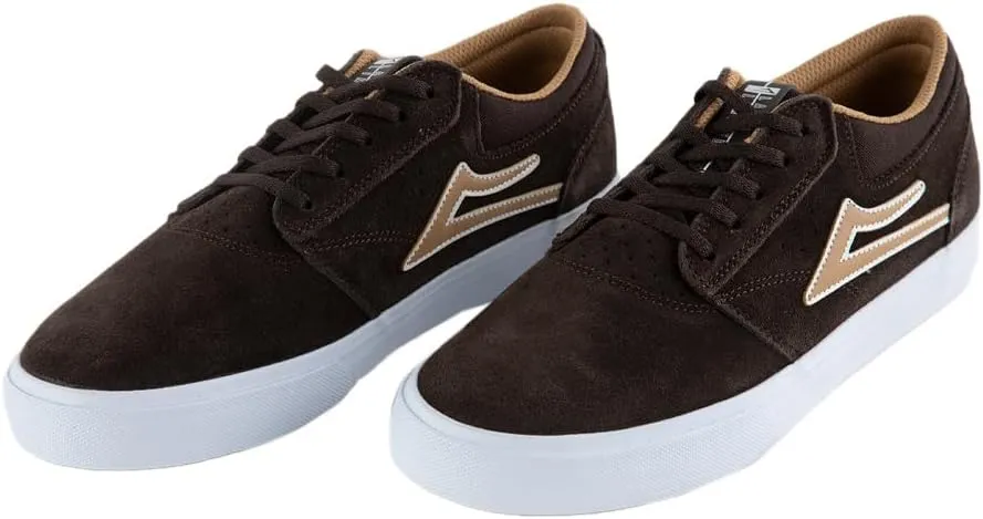 Lakai Griffin Mens Skate Shoes, Chocolate Suede, 9