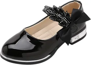 Mary Jane Shoes Dress for Girls Shoes Flower Girl School Shoes Pump Patent Leather Shoes Low Heel Flats for Wedding