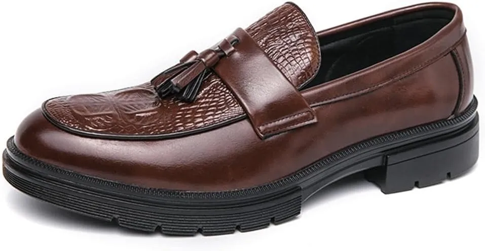 Men Slip-on Shoes Casual Shoes Business All-Match Loafers Handmade Driving Flats Fashion Mens Outdoor Leather Shoes