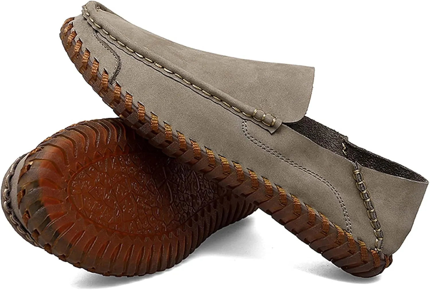 Men's Casual Leather Loafers Classic Business Office Formal Uniform Walking Driving Flat Shoes