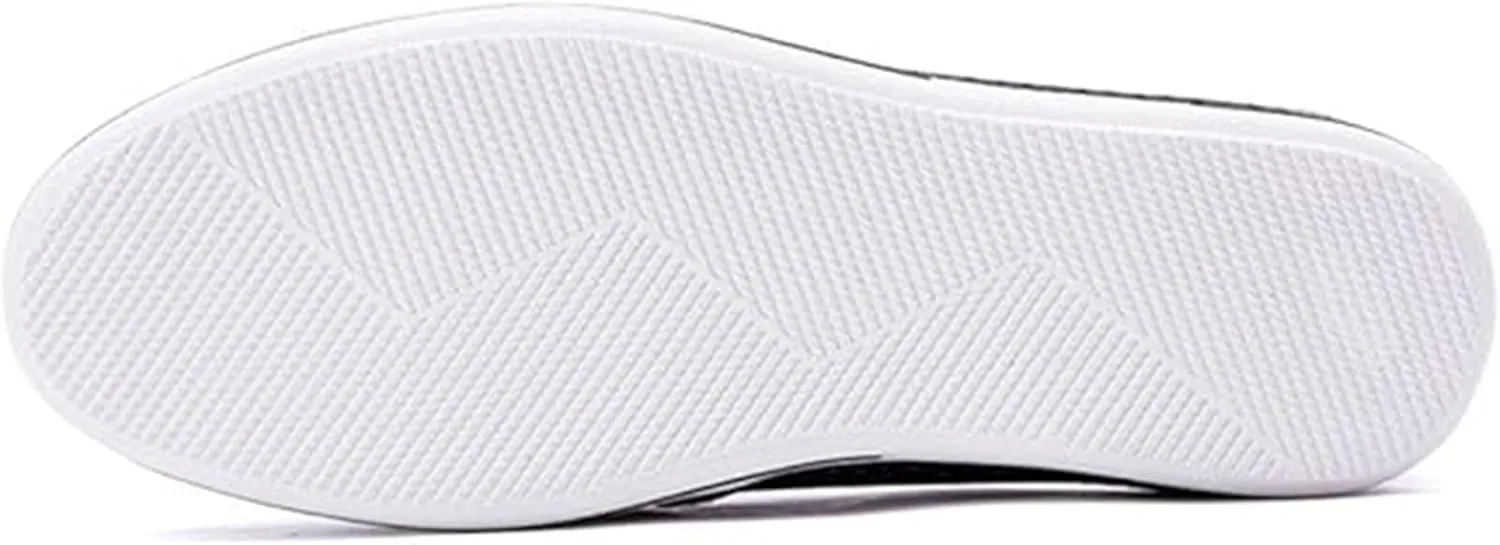 Men's Genuine Leather Loafers Slip-On Breathable Perforated Casual Summer Walking Driving Shoes