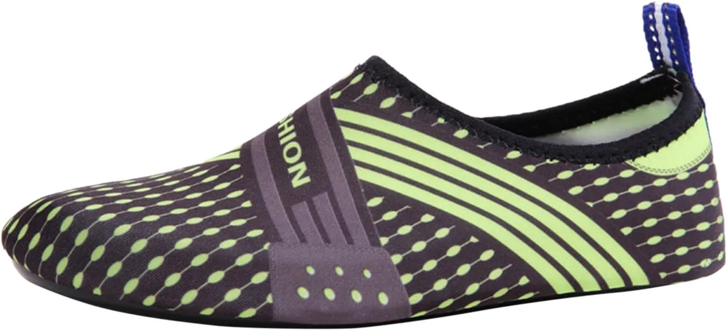 Men's Grounded Footwear Lightweight Quick-Dry Swim Socks Shoes Beach Sports Wading Shoe for Pool Diving Boating