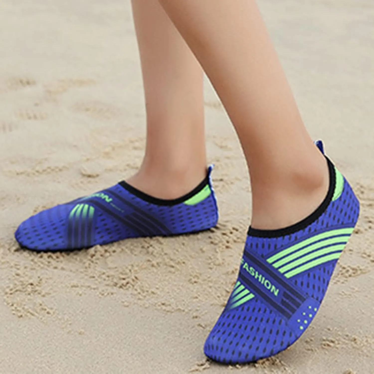 Men's Grounded Footwear Lightweight Quick-Dry Swim Socks Shoes Beach Sports Wading Shoe for Pool Diving Boating
