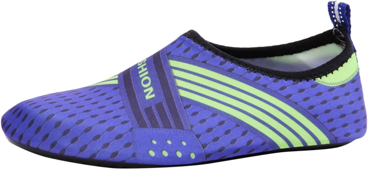Men's Grounded Footwear Lightweight Quick-Dry Swim Socks Shoes Beach Sports Wading Shoe for Pool Diving Boating