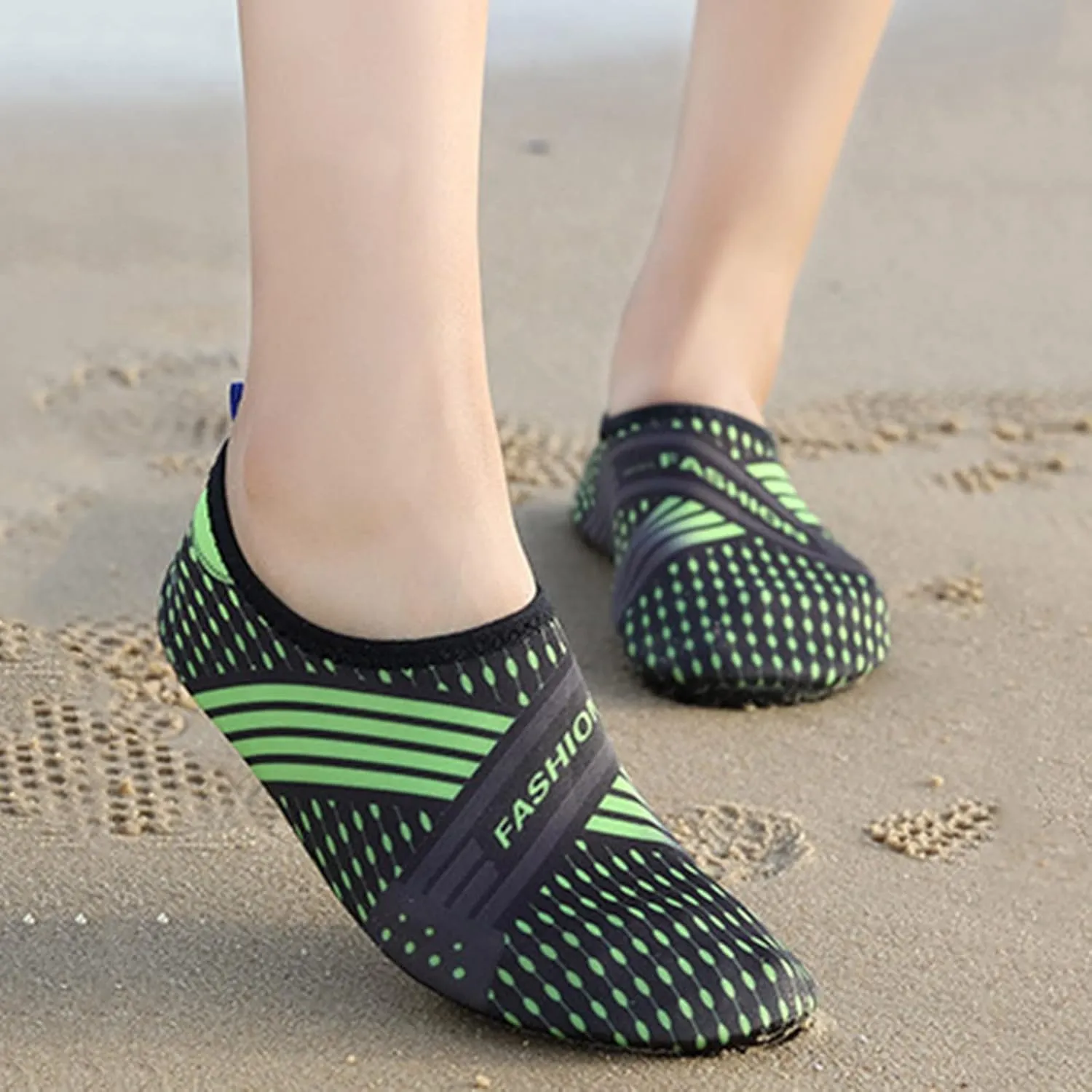 Men's Grounded Footwear Lightweight Quick-Dry Swim Socks Shoes Beach Sports Wading Shoe for Pool Diving Boating