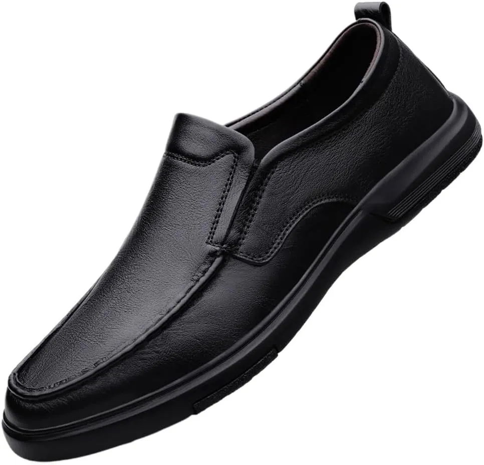 Mens Oxfords Shoes Leather Shoes Slip-ons Business Office Wedding Business Casual Men's Dress Shoes