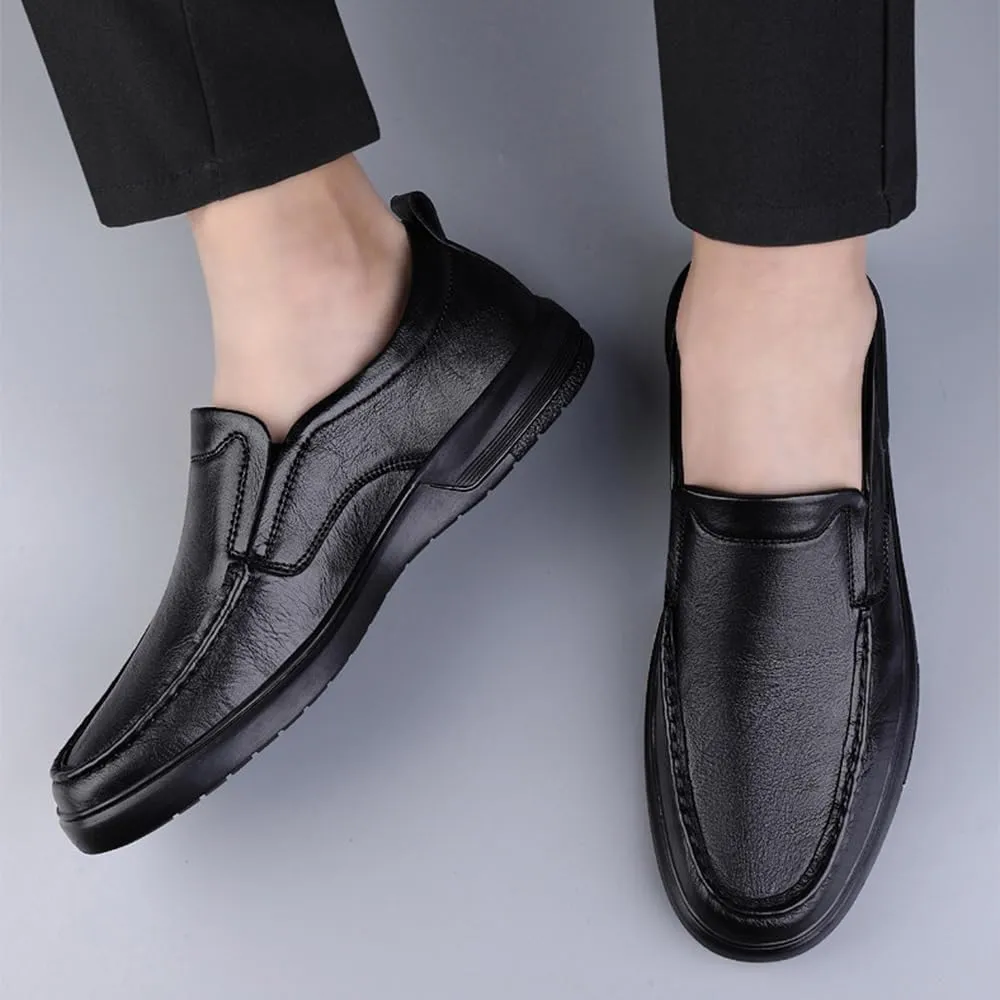 Mens Oxfords Shoes Leather Shoes Slip-ons Business Office Wedding Business Casual Men's Dress Shoes