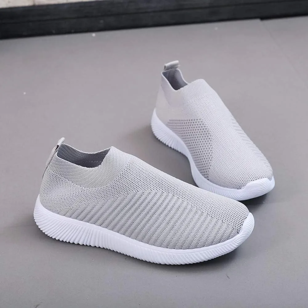 Mens Slip On Sneakers Slip On Shoes for Men Mens Casual Sneakers Lightweight Round Toe Flats Comfortable Womens Loafers Wide Width White Sneakers for Women
