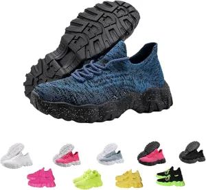 Ortho Cloud Women's Shoes, Izarna Simplysnug Womens Mesh Breathable Non-Slip Lightweight Casual Shoes, 2024 Summer Lace Up Low Top Slip On Sneakers