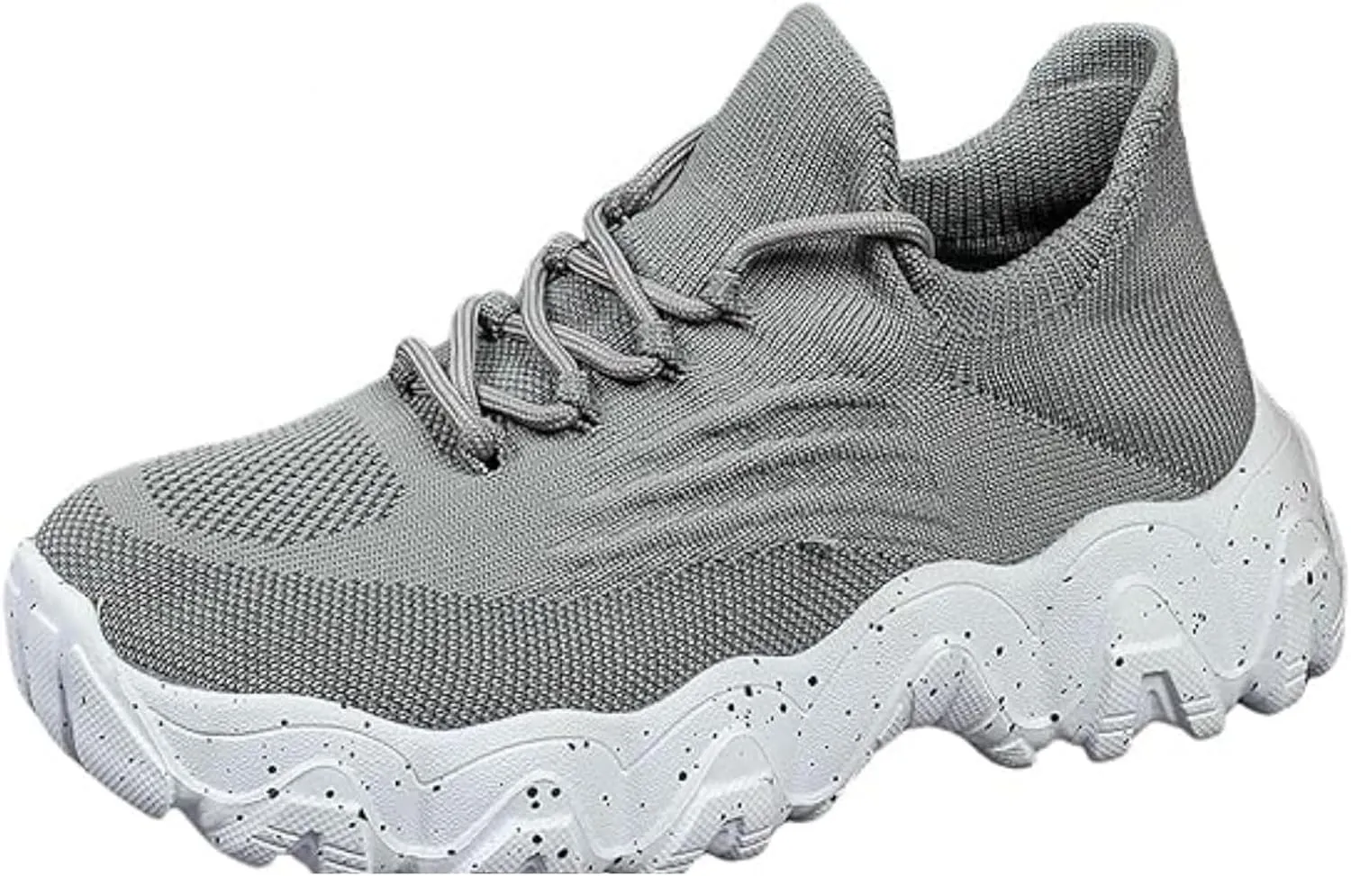 Ortho Pro Shoes for Women Wide Width Mesh Lace Lightweight Low-Cut Sneakers Comfortable Ankle Socks Non Slip Walking Sneakers Mesh Orthopedic Breathable Shoes