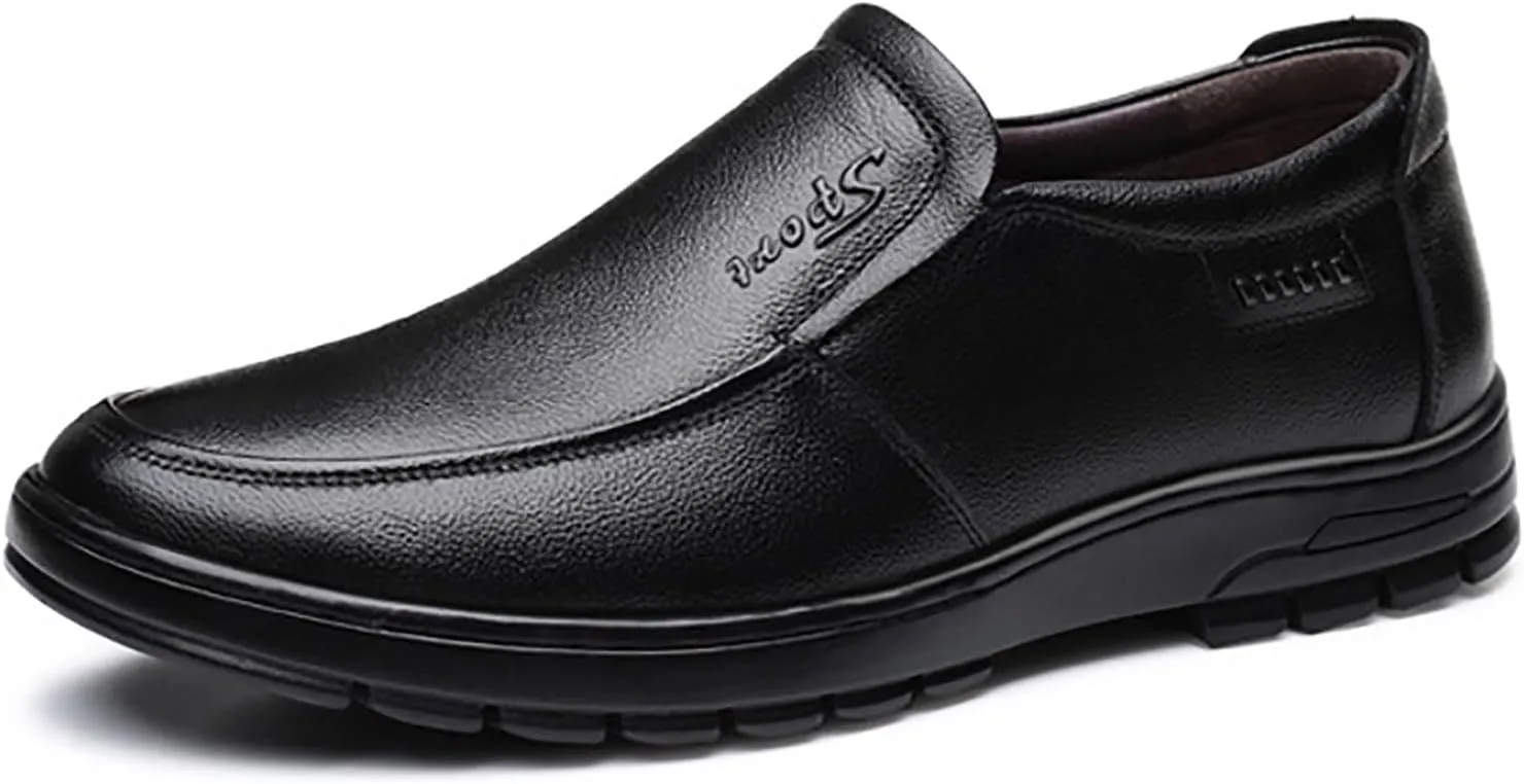 Patent Leather Shoes Men Casual Shoes Cow Leather Soft Men Business Flats Loafers Men Breathable Light Driving Shoes Slip On