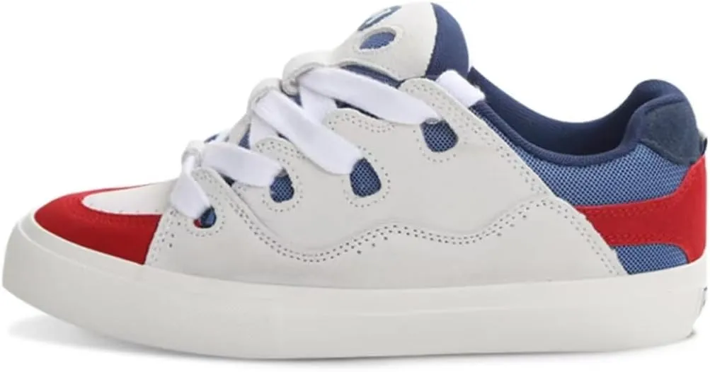Skate Shoes Lace-up Skateboarding Shoes Mens Skateboard Shoes Low Top Sneakers Skate Shoes for Men Women