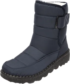 Snow Boots for Women Waterproof Mid Calf Boots for Women Girls Snow Winter Short Boots For Women Outdoor Warm Booties