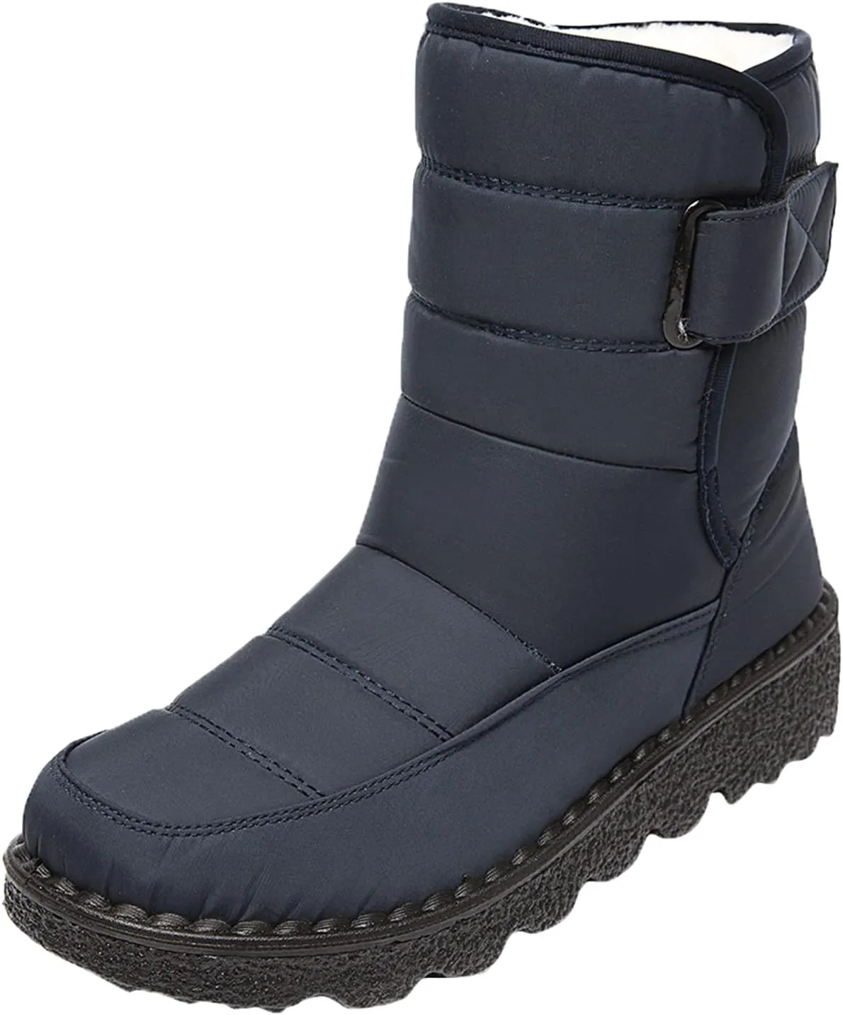 Snow Boots for Women Waterproof Mid Calf Boots for Women Girls Snow Winter Short Boots For Women Outdoor Warm Booties