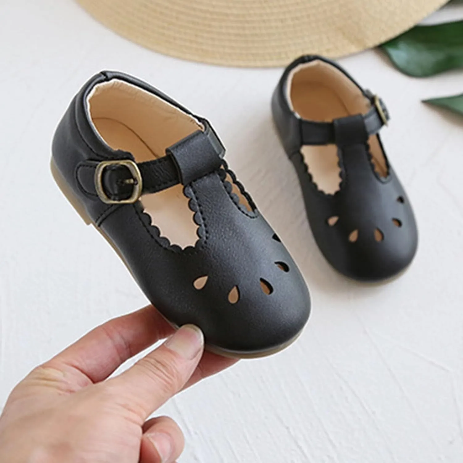 Toddler Girl Mary Jane Dress Shoes Ballet Flats Flower Girl Shoes School Oxford Flats for Girl Party Shoes School Shoes for Girls