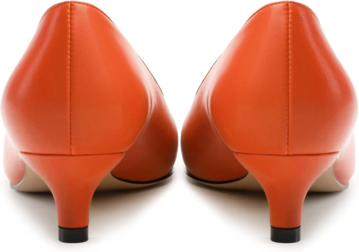 Womens Kitten Heel Pumps, Pointed Toe Dress Pumps for Women, Daily Pumps Shoes with Bow Tie
